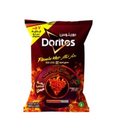 Doritos hot corn chips with sweet pepper ashkif 7g