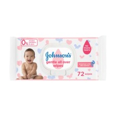 Johnson's Gentle All-Body Cleansing Wipes with Silk Extract, 72 Wipes Johnson's Gentle All-Body Cleansing Wipes with Silk Extract, 72 Wipes