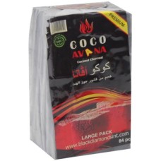 Coco Avana Coconut Shell Charcoal 84 Cubes
