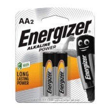 ALKALINE POWER AA2 Energizer Regular Batteries ALKALINE POWER AA2 Energizer Regular Batteries