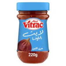 Vitrac fig light jam 220 grams