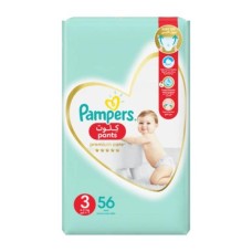 Pampers Pants Premium Size 3-56 Diapers