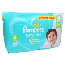 Pampers size 6 48 diapers