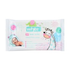 White Flexi Baby Wipes 20 Wipes
