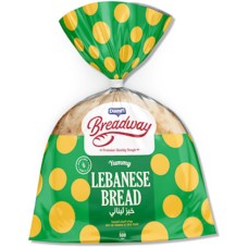 Dove Breadway Lebanese Bread 350gm Large