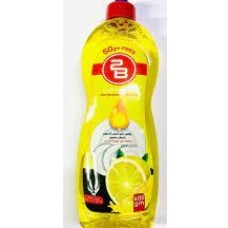 2B dish liquid lemon yellow 600 ml
