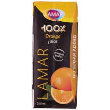 Lamar Pure Orange Juice 200 ml