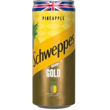 Schweppes Gold Pineapple Can 300 ml