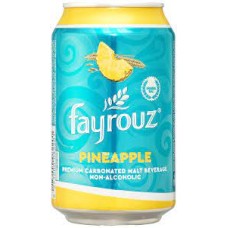 Fayrouz pineapple can 330 ml