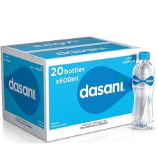 Dasani water 600 ml cartonl