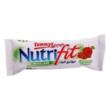 Temmy's NutriFit Bar Muesli Apple Cinnamon 35gm