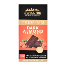 Swiss Fro Dark Chocolate Almonds 8g