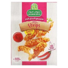 Halawani Crunchy Spicy Chicken Strips 1 Kg Bag