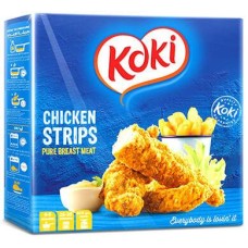 Koki Chicken Strips Crispy Chicken Breasts Regular 400g