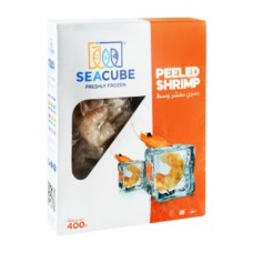 Sea cube peeled medium shrimp 400 gm