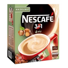Nescafe hazelnut flavor 3*1