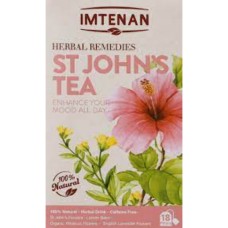Imtenan St. John's herbal tea maintains your mood throughout the day. 18 filters