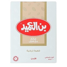Alameed Coffe  Light Coffee With Cardamom Turkish Coffee 200gm