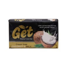 Jet black coconut solid soap 115 g