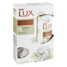 Luxe silky gardenia shower 250 ml + a free loofah