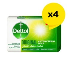 Dettol Original165 gm, offer 4 pieces, a price discount