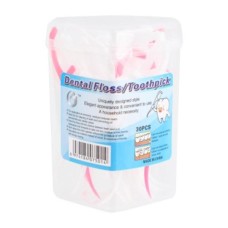 Dental floss plastic toothpick with floss 30 sticks Dental floss plastic toothpick with floss 30 sticks