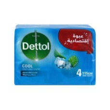 Dettol Cool Soap 115gm 4pcs