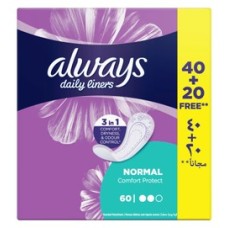 Always daily use 60 pads