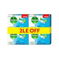 Dettol Cool 165 gm, offer 4 pieces, a price discount