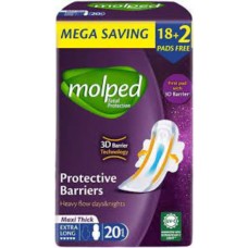 Molped Complete Protection Maxi Thick Long 20 pads