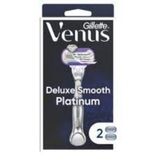 Gillette Venus Deluxe Smooth Platinum 1 Refill + 2 Spare Blades