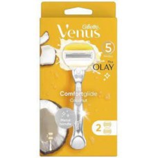 Gillette Venus ComfortGlide Coconut 1 Refill + 2 Spare Blades