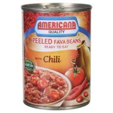 Americana peeled fava beans with hot pepper 400 g