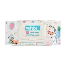 White Flexi Baby Wipes 72 Wipes