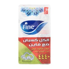 Fine Fluffy Tissues 500 Width 3 Pieces