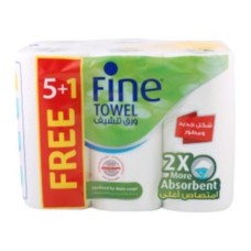 Fine Kitchen Paper 6 Rolls