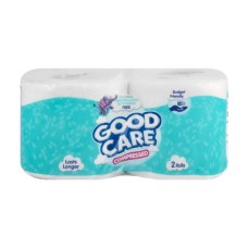 Good Care compressed toilet tissue 2 rolls Good Care compressed toilet tissue 2 rolls