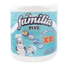 Familia Plus Kitchen Towels Double XL Large Roll 2 Ply 90 Meters Familia Plus Kitchen Towels Double XL Large Roll 2 Ply 90 Meters